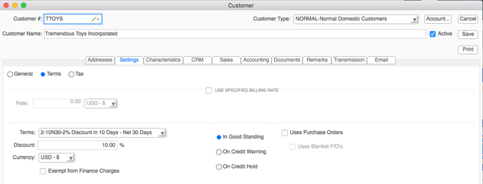 customerDiscountTerms
