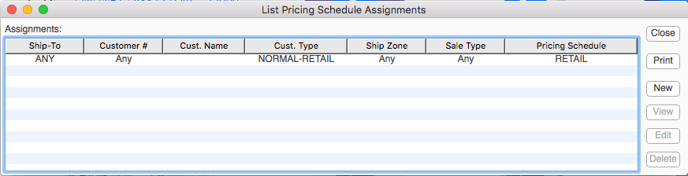 listPricingScheduleAssignments