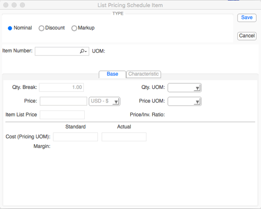listPricingScheduleItem