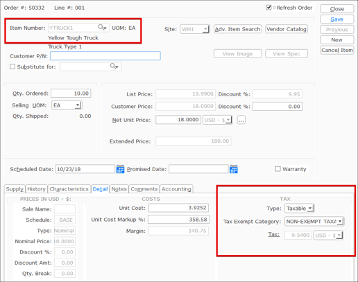 sales-order-line-item
